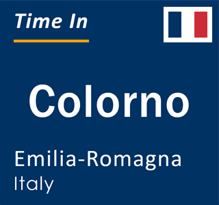 Current local time in Colorno, Emilia-Romagna, Italy