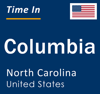 Current local time in Columbia, North Carolina, United States