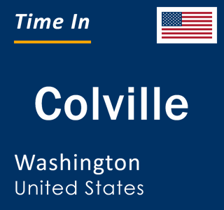 Current local time in Colville, Washington, United States