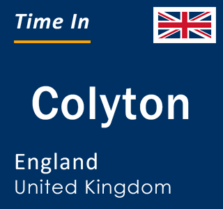 Current local time in Colyton, England, United Kingdom