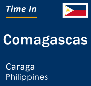 Current local time in Comagascas, Caraga, Philippines