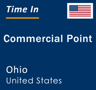 Current local time in Commercial Point, Ohio, United States