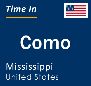 Current local time in Como, Mississippi, United States