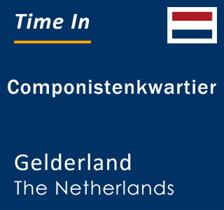 Current local time in Componistenkwartier, Gelderland, The Netherlands