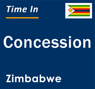 Current local time in Concession, Zimbabwe