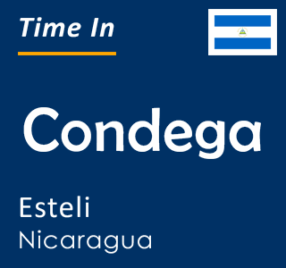 Current time in Condega, Esteli, Nicaragua