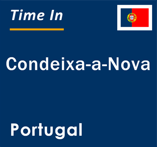 Current local time in Condeixa-a-Nova, Portugal