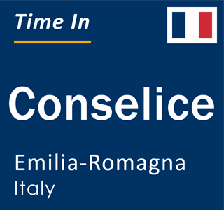 Current local time in Conselice, Emilia-Romagna, Italy