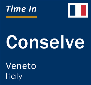 Current local time in Conselve, Veneto, Italy