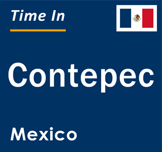 Current local time in Contepec, Mexico