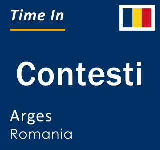 Current local time in Contesti, Arges, Romania