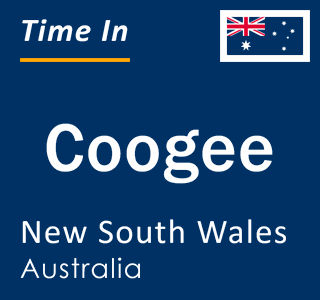 Current local time in Coogee, New South Wales, Australia