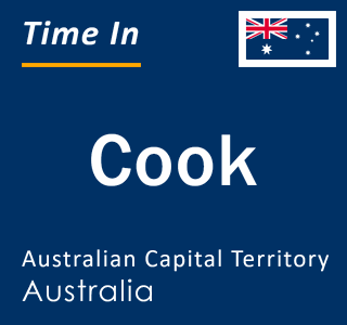 Current local time in Cook, Australian Capital Territory, Australia