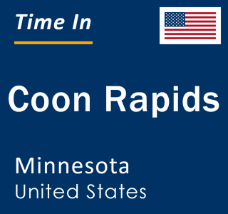 Current local time in Coon Rapids, Minnesota, United States