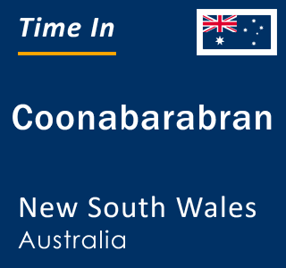 Current local time in Coonabarabran, New South Wales, Australia