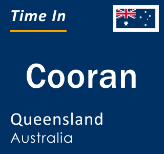 Current local time in Cooran, Queensland, Australia