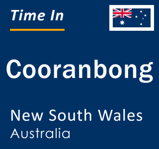 Current local time in Cooranbong, New South Wales, Australia
