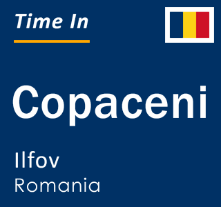 Current time in Copaceni, Ilfov, Romania