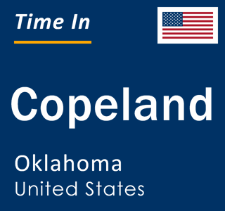 Current local time in Copeland, Oklahoma, United States