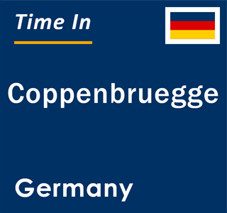 Current local time in Coppenbruegge, Germany