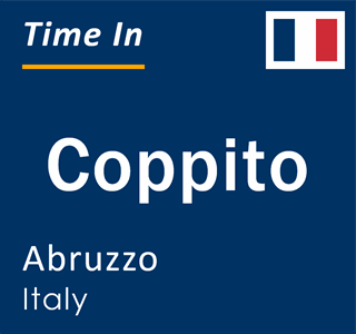 Current local time in Coppito, Abruzzo, Italy
