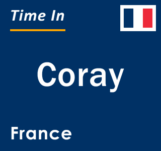 Current local time in Coray, France