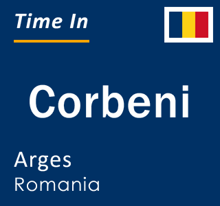 Current local time in Corbeni, Arges, Romania