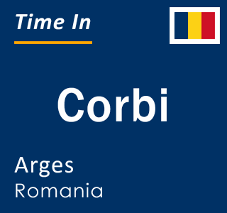 Current local time in Corbi, Arges, Romania