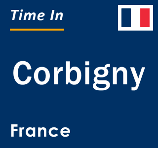 Current local time in Corbigny, France