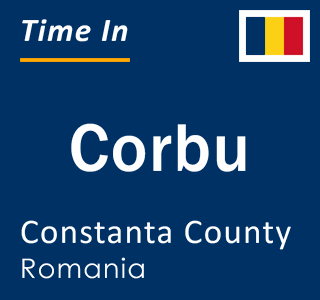 Current local time in Corbu, Constanta County, Romania