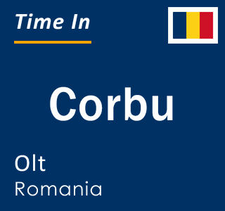Current local time in Corbu, Olt, Romania