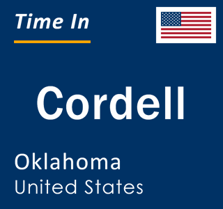 Current local time in Cordell, Oklahoma, United States