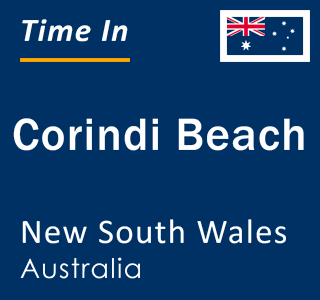 Current local time in Corindi Beach, New South Wales, Australia