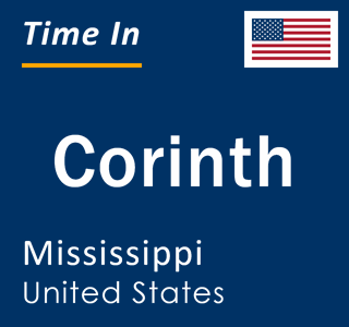 Current local time in Corinth, Mississippi, United States