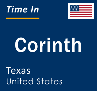 Current local time in Corinth, Texas, United States