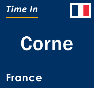 Current local time in Corne, France