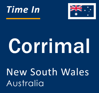 Current local time in Corrimal, New South Wales, Australia