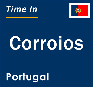 Current local time in Corroios, Portugal