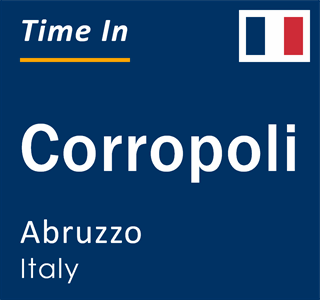 Current local time in Corropoli, Abruzzo, Italy