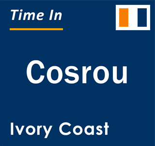 Current local time in Cosrou, Ivory Coast