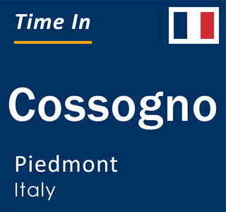 Current local time in Cossogno, Piedmont, Italy