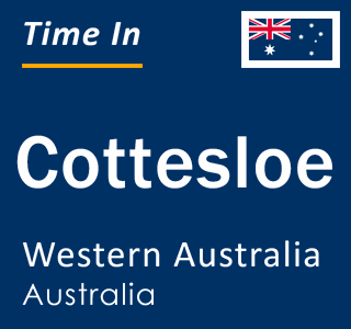 Current local time in Cottesloe, Western Australia, Australia