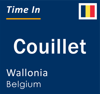 Current local time in Couillet, Wallonia, Belgium