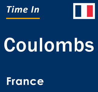 Current local time in Coulombs, France