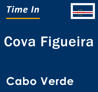 Current time in Cova Figueira, Cabo Verde