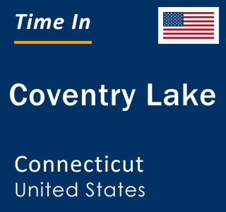 Current local time in Coventry Lake, Connecticut, United States