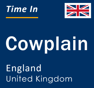 Current local time in Cowplain, England, United Kingdom