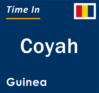 Current local time in Coyah, Guinea