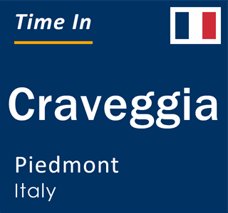 Current local time in Craveggia, Piedmont, Italy