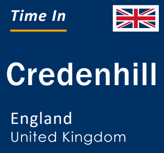 Current local time in Credenhill, England, United Kingdom